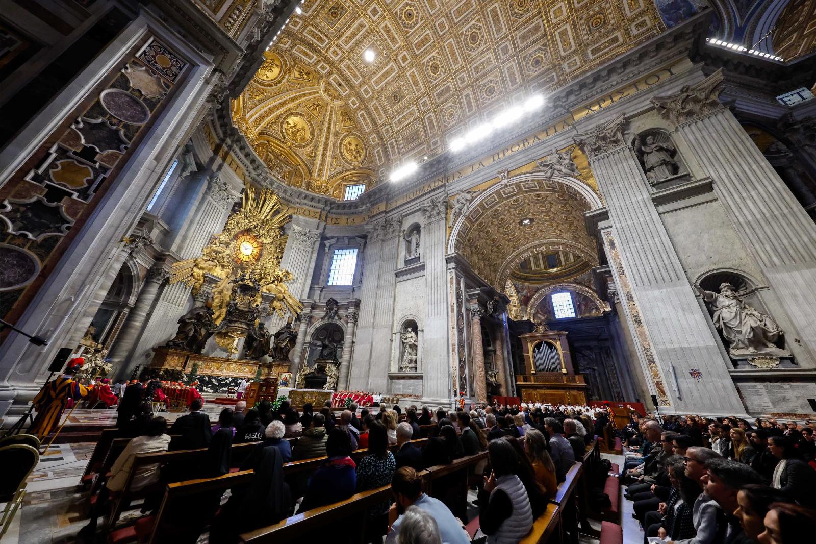 Mass in St. Peter's Basilica
