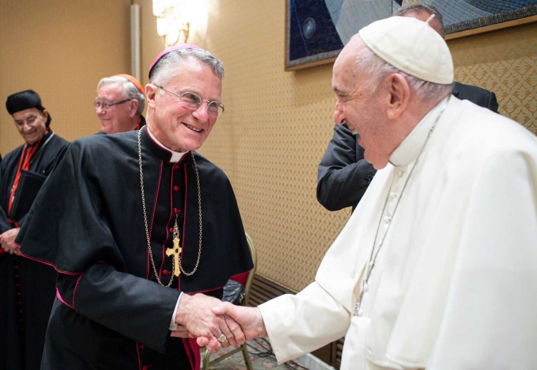 Regional representatives meet pope, discuss 'continental phase' of synod