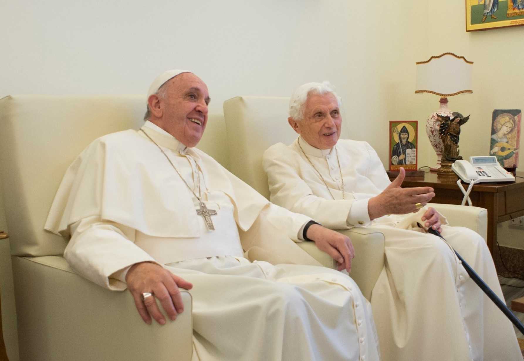 Pope Francis on his relationship with Benedict: 'He always defended me'