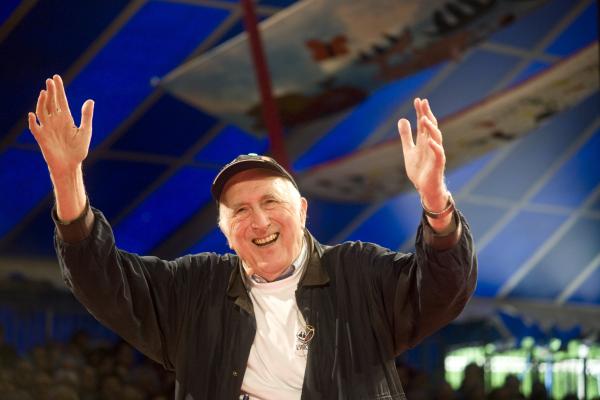 Photo of Jean Vanier, founder of the L'Arche communities.
