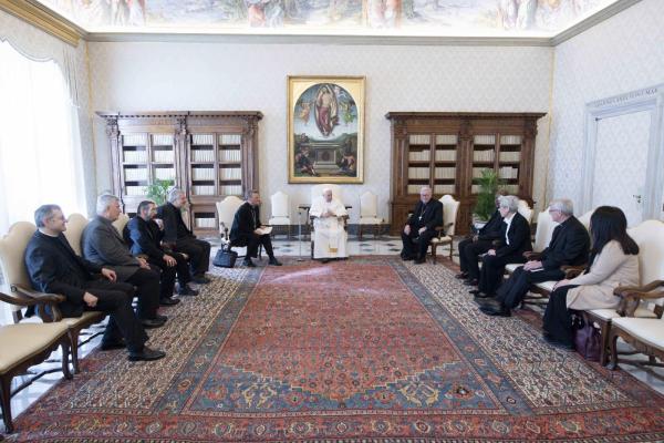 Pope Francis and synod preparatory commission