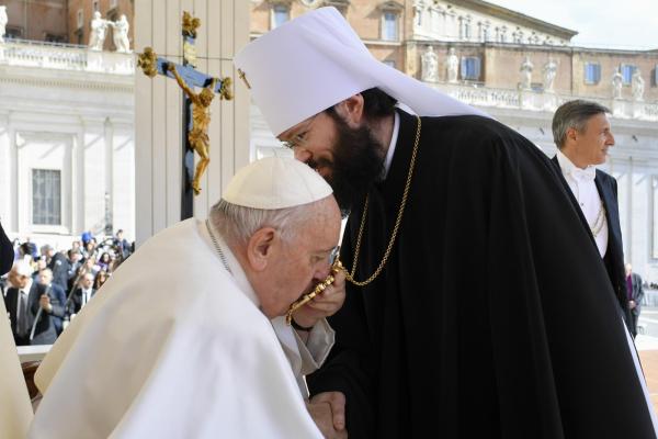 Pope Francis and Metropolitan Anthony