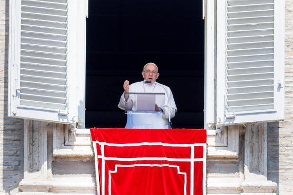 Pope Francis at Angelus