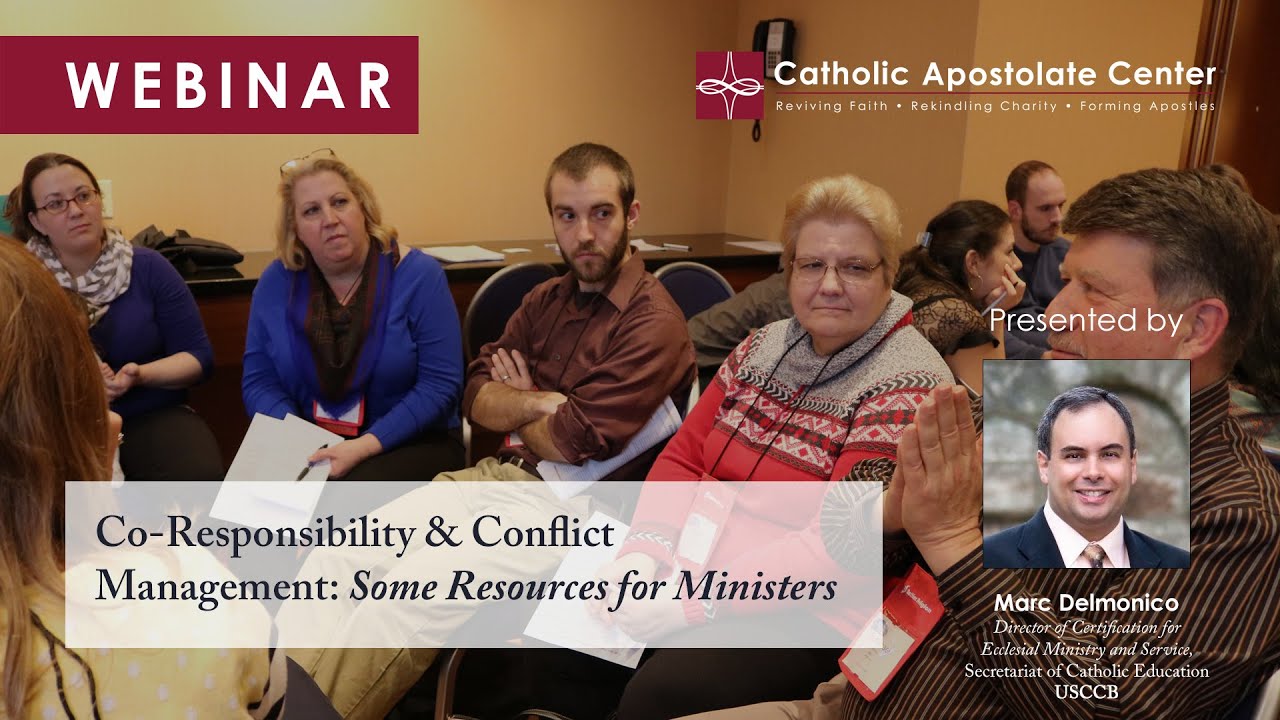 Co-Responsibility & Conflict Management: Some Resources for Ministers
